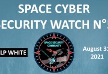 Space Cyber Security Watch N°5 (August 31, 2021)