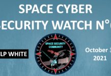 Space Cyber Security Watch N°6 (October 3, 2021)