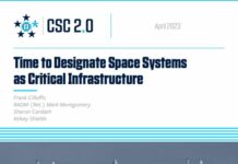 Solarium CSC 2.0 has endorsed designation of space systems as a critical infrastructure sector