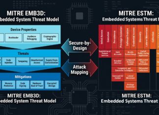 Exploring how the new MITRE ESTM (Embedded Systems Threat Matrix) can work in conjunction with the existing MITRE EMB3D Threat Model